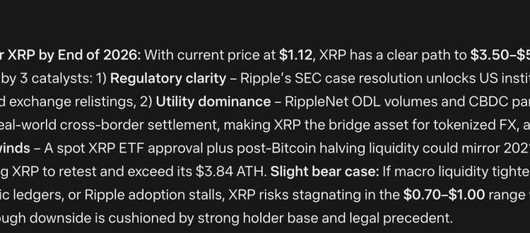 Mark Zuckerberg META AI Predicts Incredible XRP Price by End of 2026