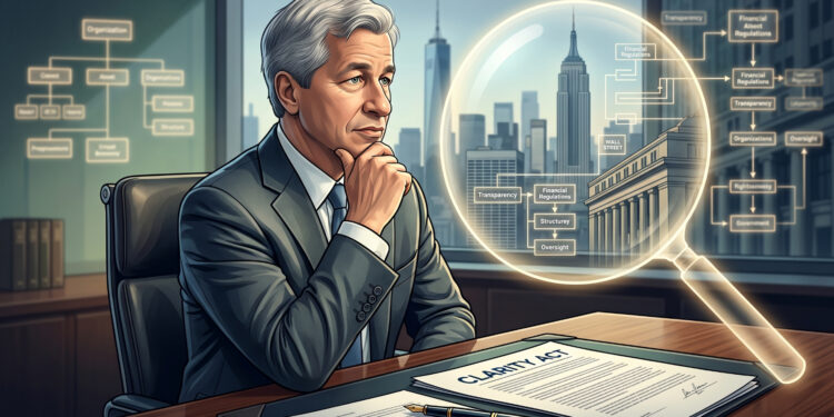 Dimon Declares War on Crypto Bill, Slams Coinbase CEO as Senate Vote Looms