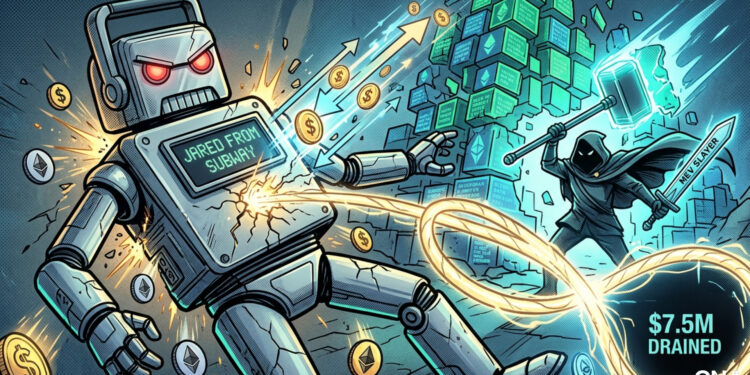 Notorious MEV Bot “jaredfromsubway” Drained of $7.5M