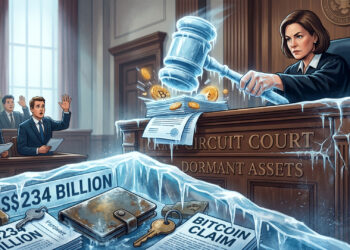 Judge Freezes Controversial Bid to Claim US$234 Billion in Dormant Bitcoin Wallets