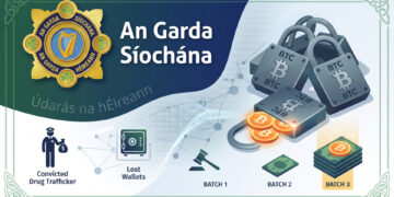 Irish Authorities Recover Third Batch of Bitcoin from Convicted Drug Trafficker’s Lost Wallets, Now Totaling US$92 Million